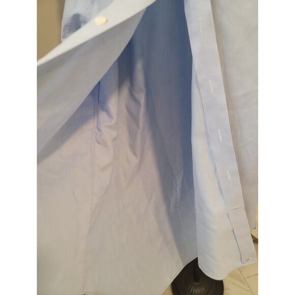 SID MASHBURN - Blue White Mens Dress Shirt Size Medium - Picture 5 of 6